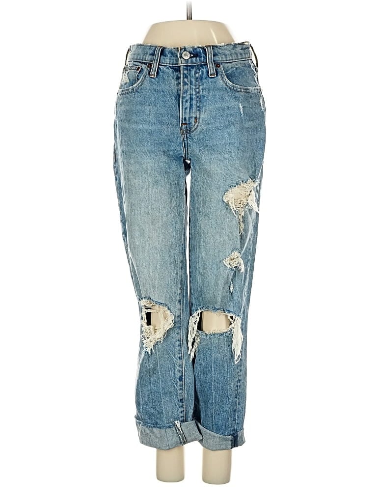 Pre-owned Abercrombie & Fitch Jeans In Blue