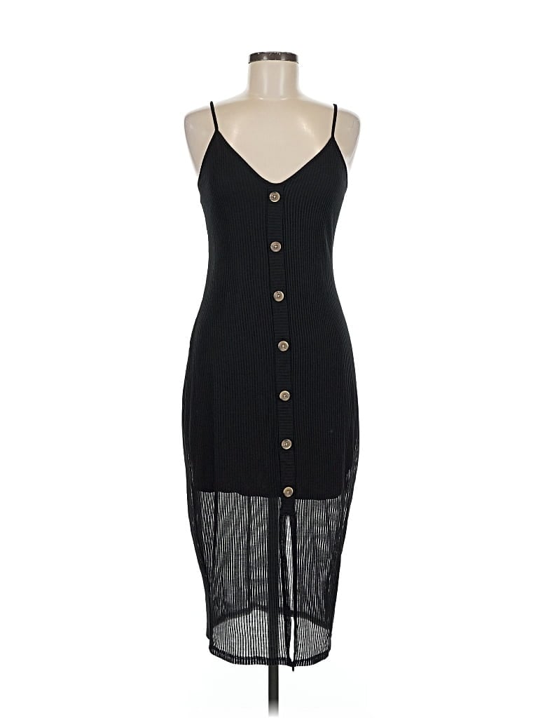 Pre-owned Express Casual Dress In Black