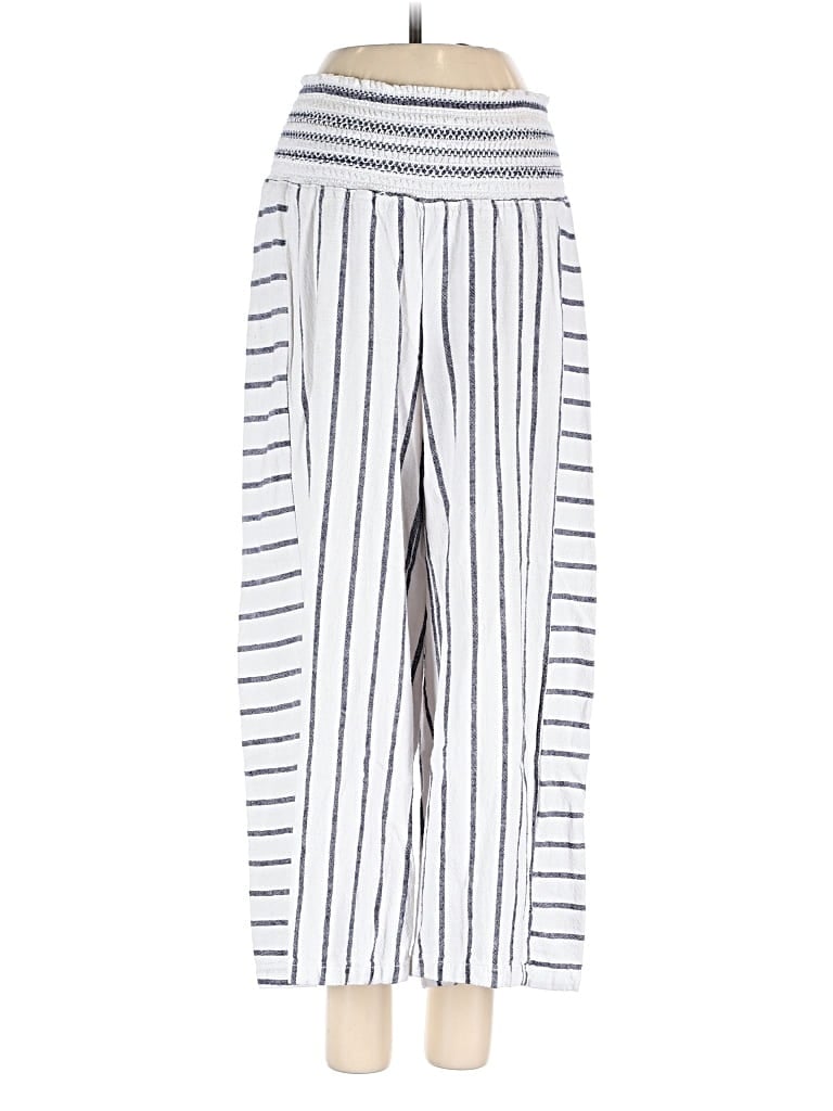 REWASH Pre-owned Casual Pants In White