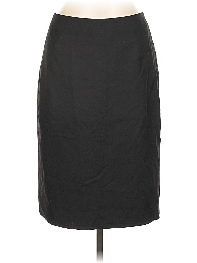 Pre-owned Ann Taylor Factory Formal Skirt In Black