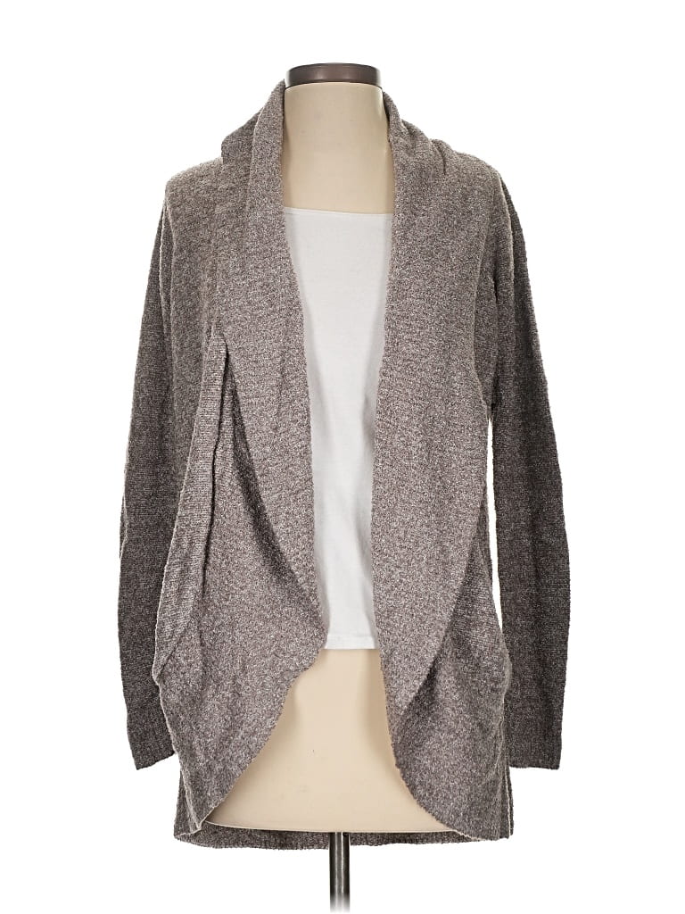 Pre-owned Barefoot Dreams Cozychic Lite Kimono In Gray
