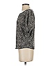 Navoh Black Gray Short Sleeve Top Size S - photo 5