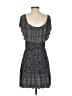 Unbranded Polka Dots Gray Casual Dress Size S - photo 2