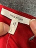 Maurices 100% Polyester Solid Red Casual Dress Size L - photo 6