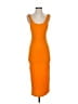 PrettyLittleThing Orange Cocktail Dress Size 4 - photo 1
