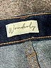 wonderly Chevron-herringbone Blue Jeans Size 8 - photo 7
