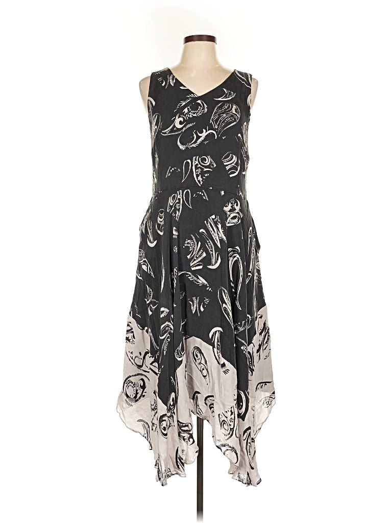 Pre-owned Classiques Entier Casual Dress In Gray