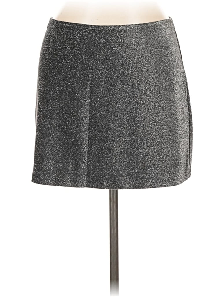 Pre-owned Victoria's Secret Pink Casual Skirt In Silver