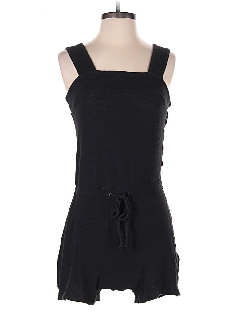 Pre-owned Madewell Romper In Black