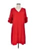 Alfani 100% Polyester Red Casual Dress Size 6 - photo 1