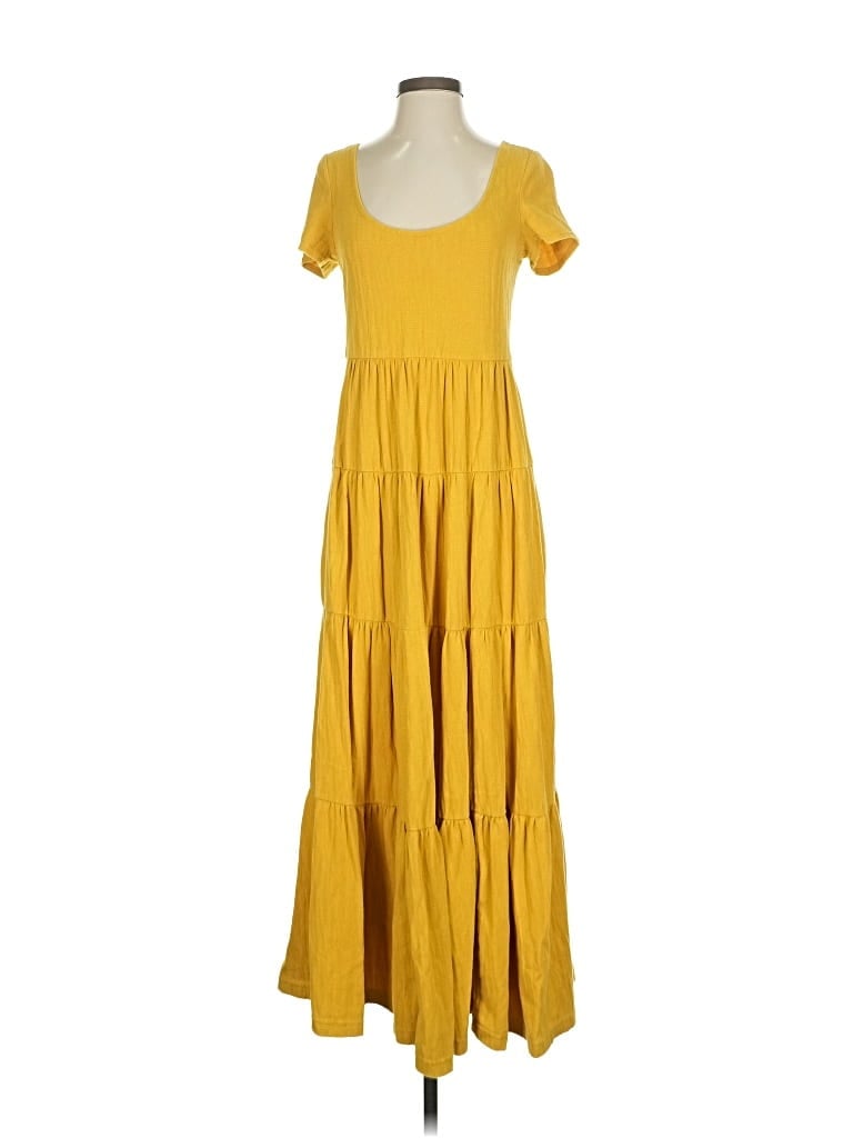 MAEVE BY ANTHROPOLOGIE Pre-owned Casual Dress In Yellow