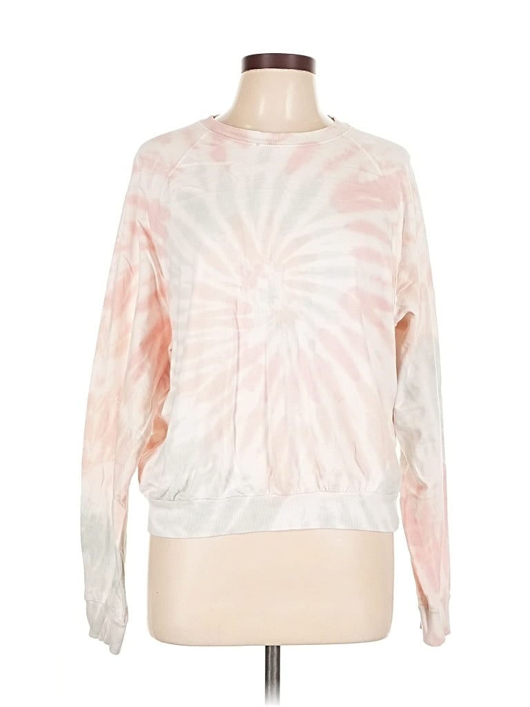 Pre-owned Divided By H&m Sweatshirt In Pink