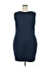 En Focus Studio Solid Blue Casual Dress Size 20 - photo 2