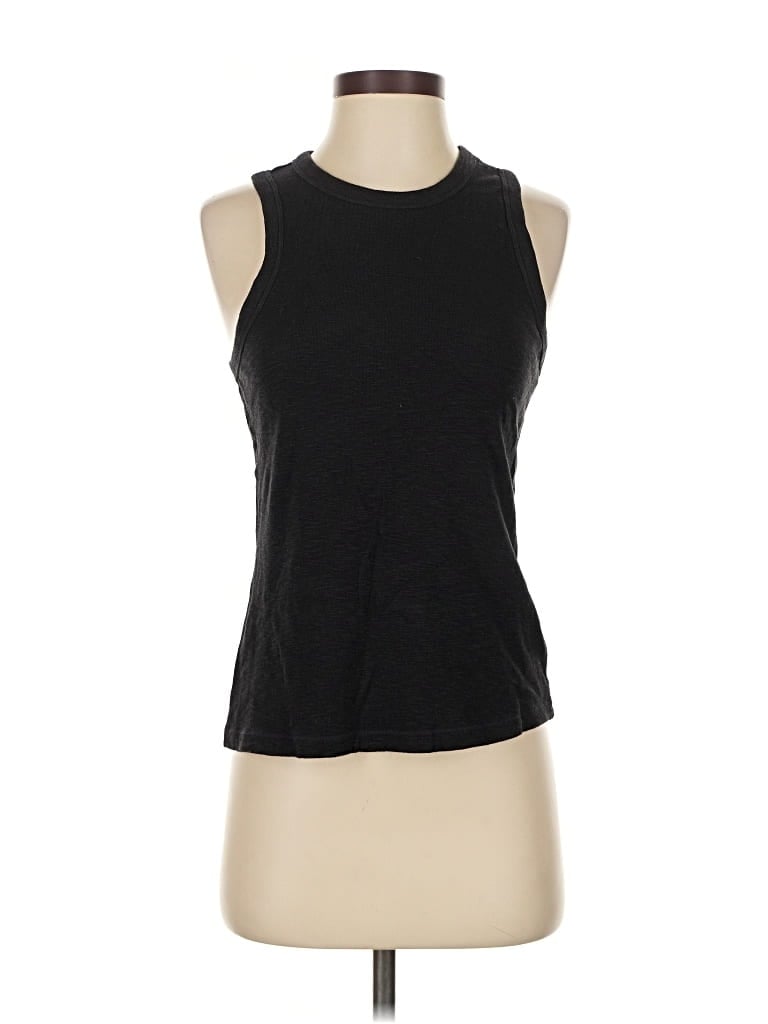Pre-owned Marled Sleeveless T-shirt In Black