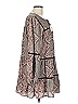 Hudson Gray 100% Polyester Paisley Gray Brown Casual Dress Size L - photo 4