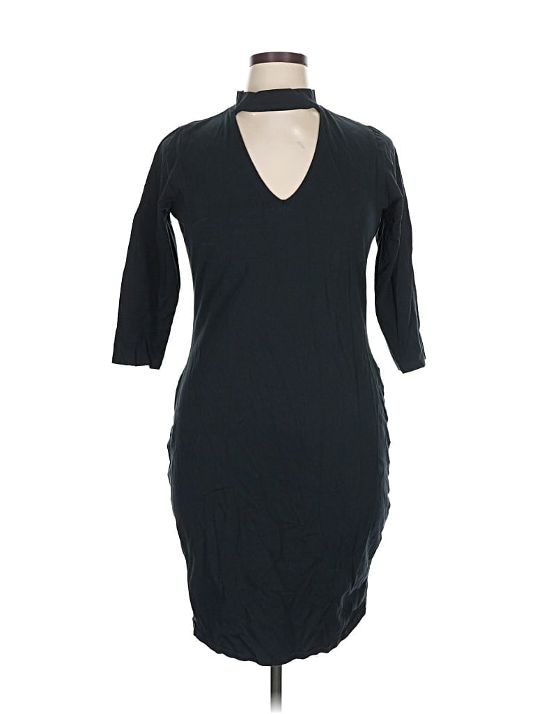 Pre-owned Venus Cocktail Dress In Black