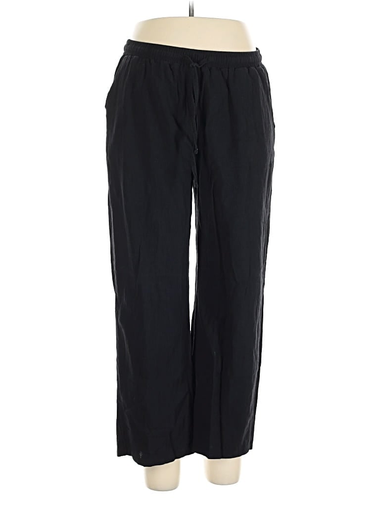 Pre-owned Unbranded Track Pants In Black