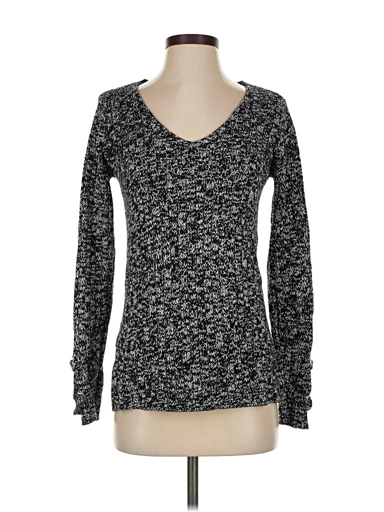 Pre-owned Guess Pullover Sweater In Black