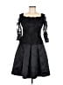 Chris Kole 100% Polyester Black Cocktail Dress Size 6 - photo 1