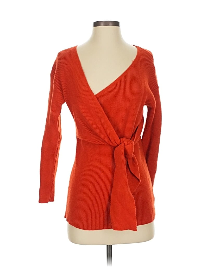 UNBRANDED Pre-owned Cardigan Sweater In Orange