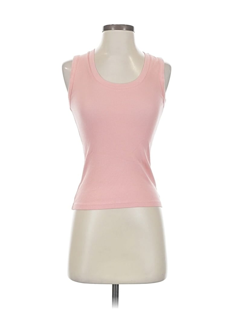 A NEW DAY Pre-owned Tank Top Pink Strapless Neckline Tops