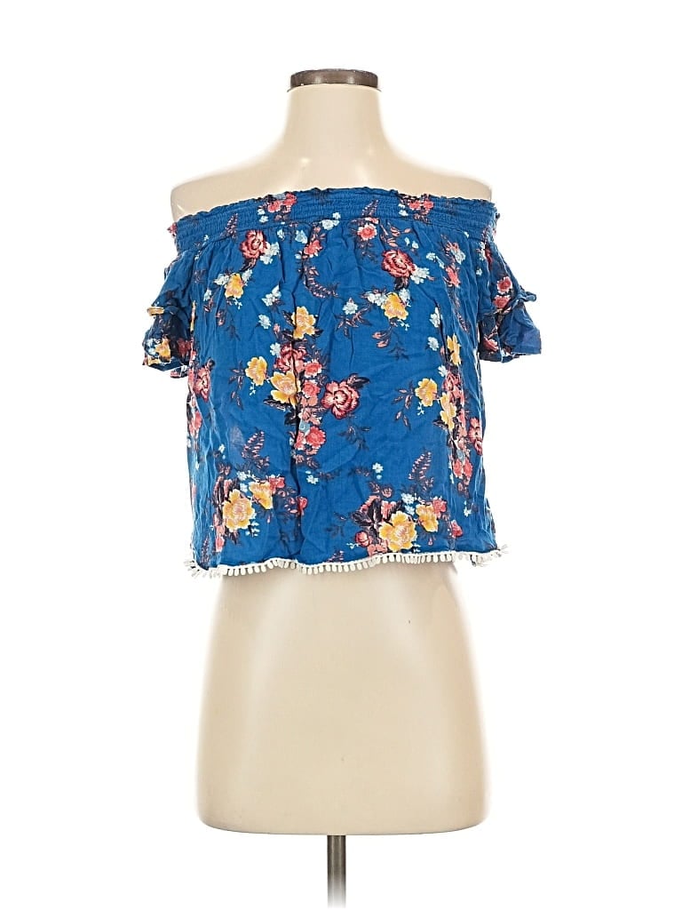 Pre-owned Rewind Sleeveless Blouse In Blue