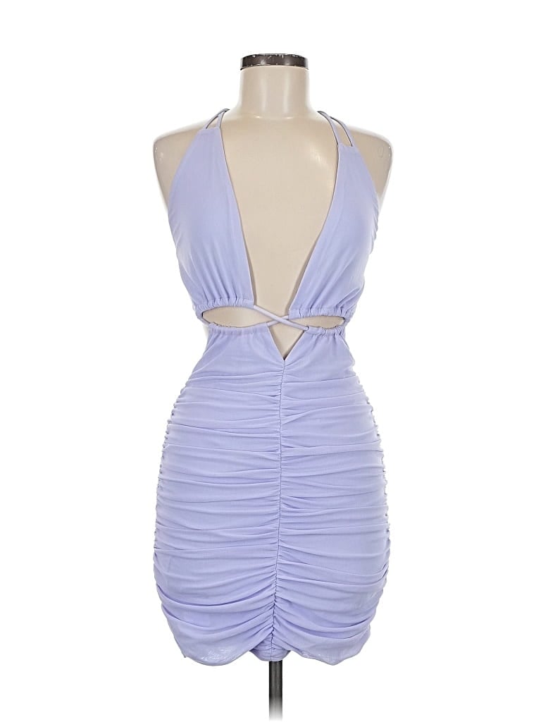 Pre-owned Hello Molly Cocktail Dress In Blue