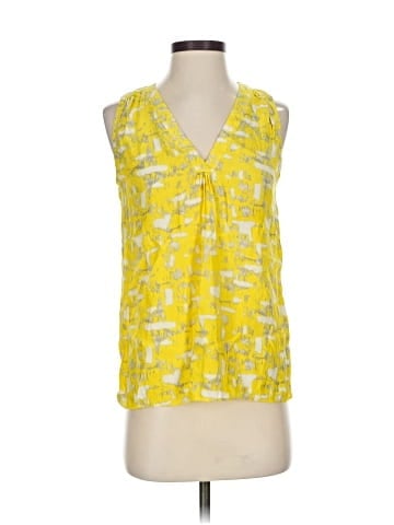 Nell Sleeveless Silk Top (view 1)