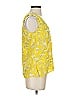 Nell 100% Silk Yellow Sleeveless Silk Top Size XS - photo 4