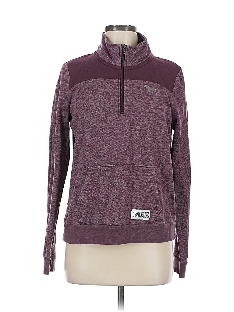 Pre-owned Victoria's Secret Pink Sweatshirt In Purple