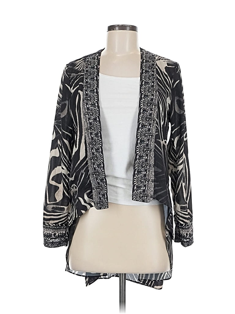 Pre-owned Assorted Brands Kimono In Black