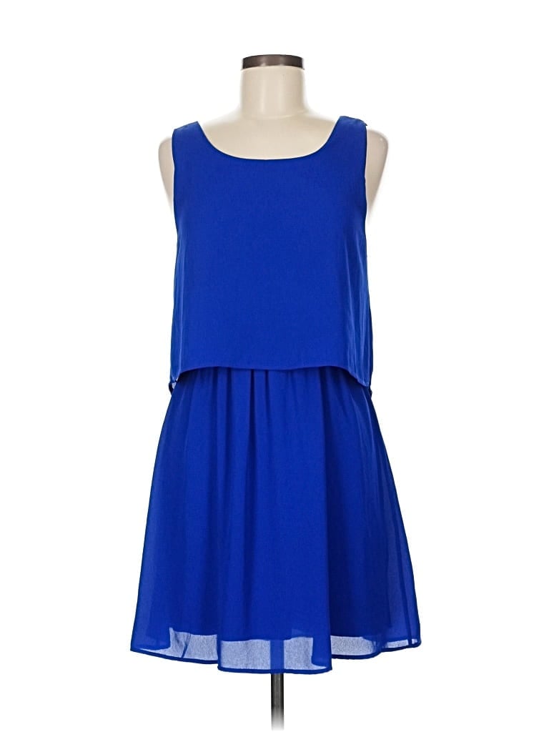 Pre-owned Everly Casual Dress In Blue