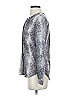Joie Animal Print Silver Long Sleeve Blouse Size XS - photo 5