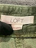 Ann Taylor LOFT 100% Cotton Green Cargo Pants Size 0 - photo 6