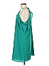 Cooper & Ella 100% Polyester Solid Teal Cocktail Dress Size M - photo 5