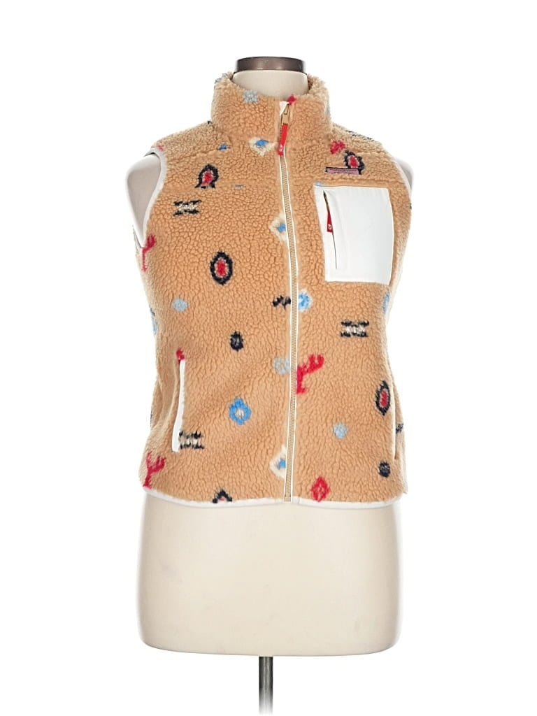 Vineyard Vines Sweater Vest In Brown