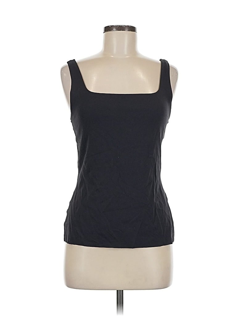 Pre-owned Nike Tank Top Black Strapless Neckline Tops