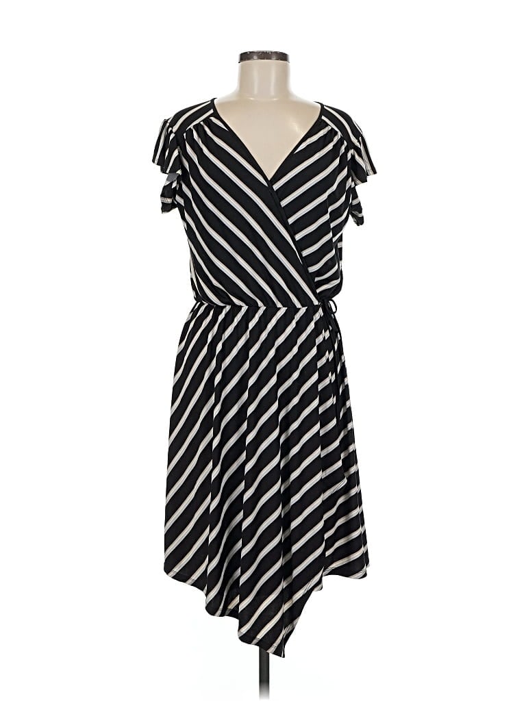 Pre-owned Maurices Casual Dress In Black