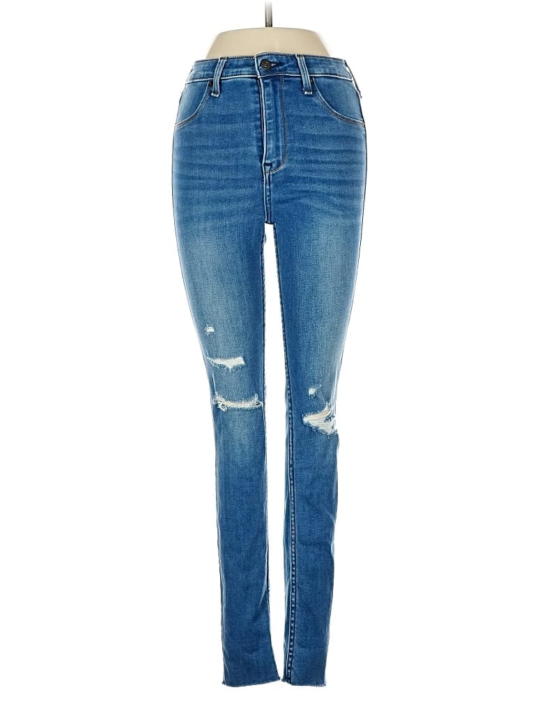 ABERCROMBIE & FITCH Pre-owned Jeans In Blue