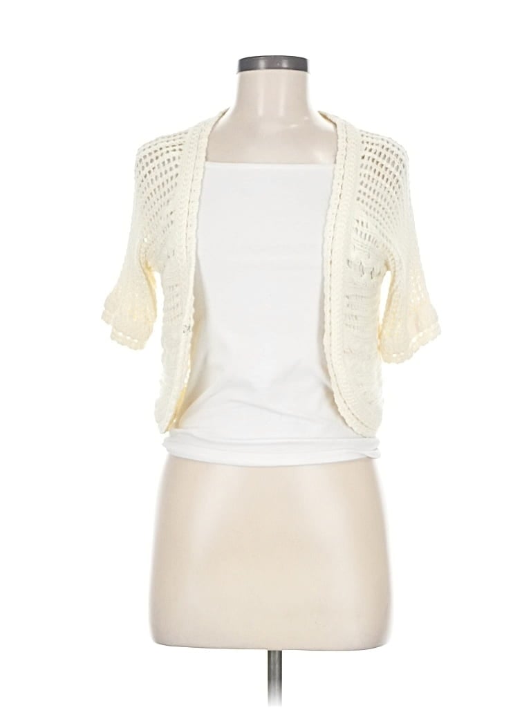 OLD NAVY Pre-owned Cardigan Sweater In White