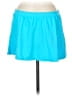 Lands' End Solid Blue Casual Skirt Size 6 - photo 1