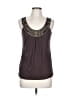 New Directions Brown Sleeveless Blouse Size L (petite) - photo 1