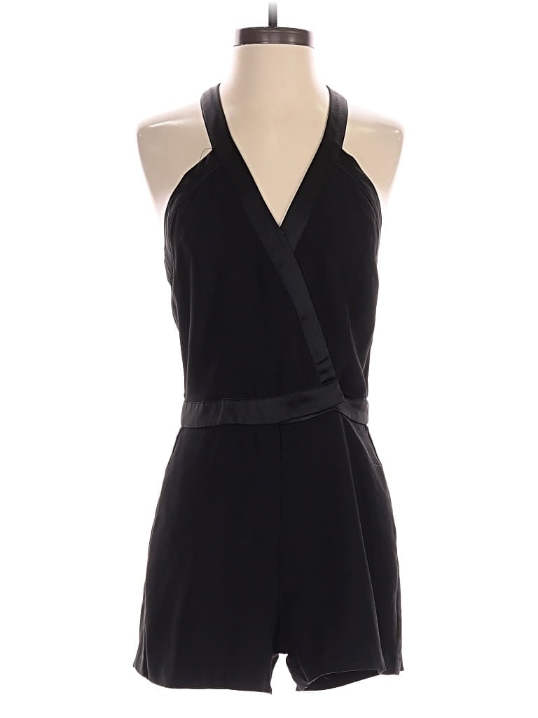 Pre-owned Parker Romper In Black