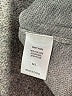 Laurie Felt Solid Gray Poncho Size Med - Lg - photo 8