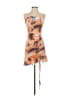 Zaful Tie-dye Orange Cocktail Dress Size S - photo 1