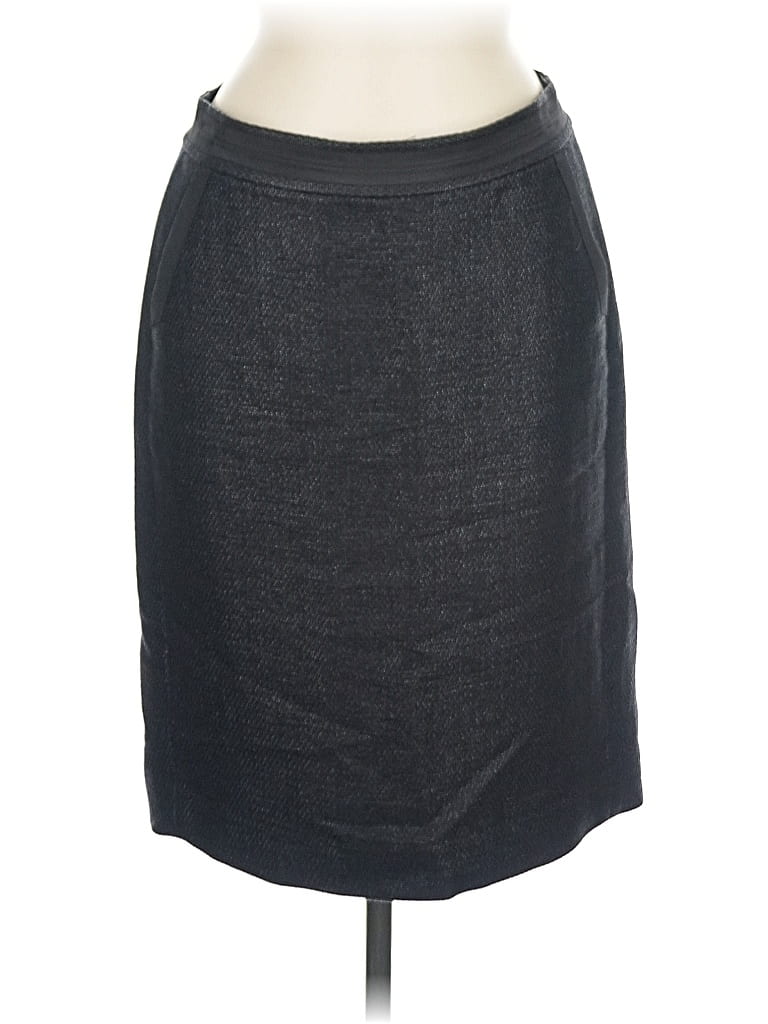 Pre-owned Ann Taylor Formal Skirt In Gray