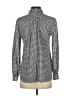 J.Crew Checkered-gingham Blue Gray Long Sleeve Button-Down Shirt Size 2 - photo 2