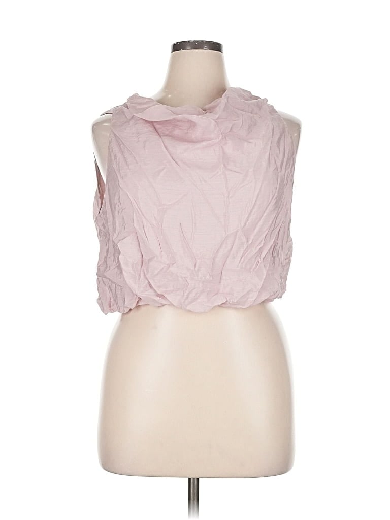 ABERCROMBIE & FITCH Pre-owned Sleeveless Blouse In Pink