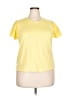 Express Yellow Short Sleeve Top Size XXL - photo 1