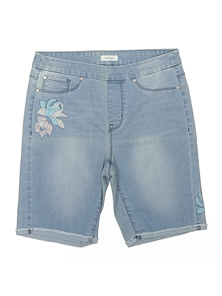 Pre-owned Tribal Jeans Denim Shorts In Blue